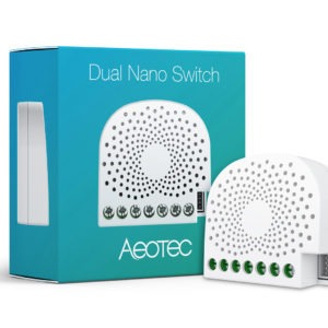 Aeotec Dual Nano Switch with power metering